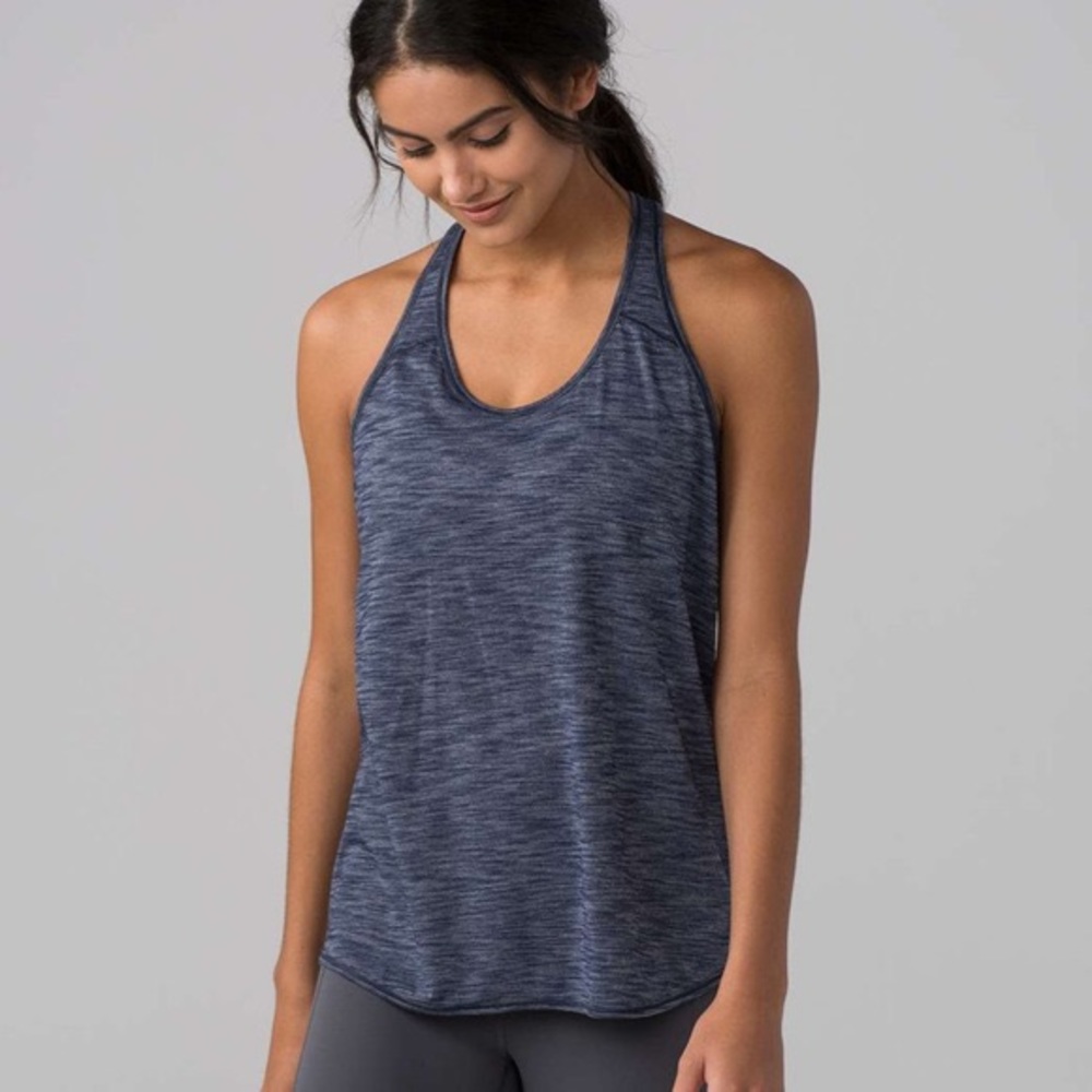Lululemon dark blue essential tank